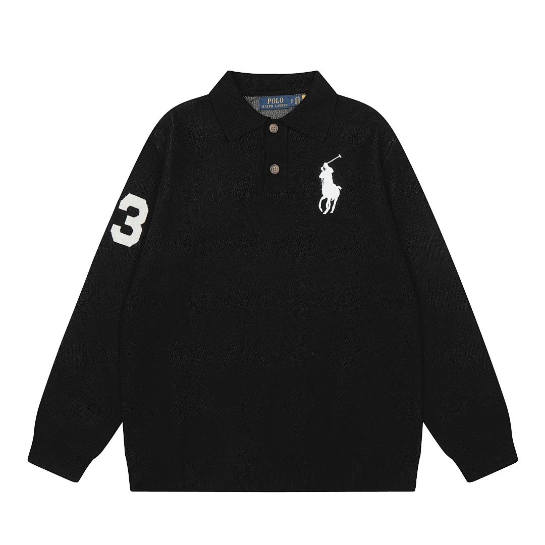 Polo Ralph Lauren Big Pony Knit Polo Navy - 15