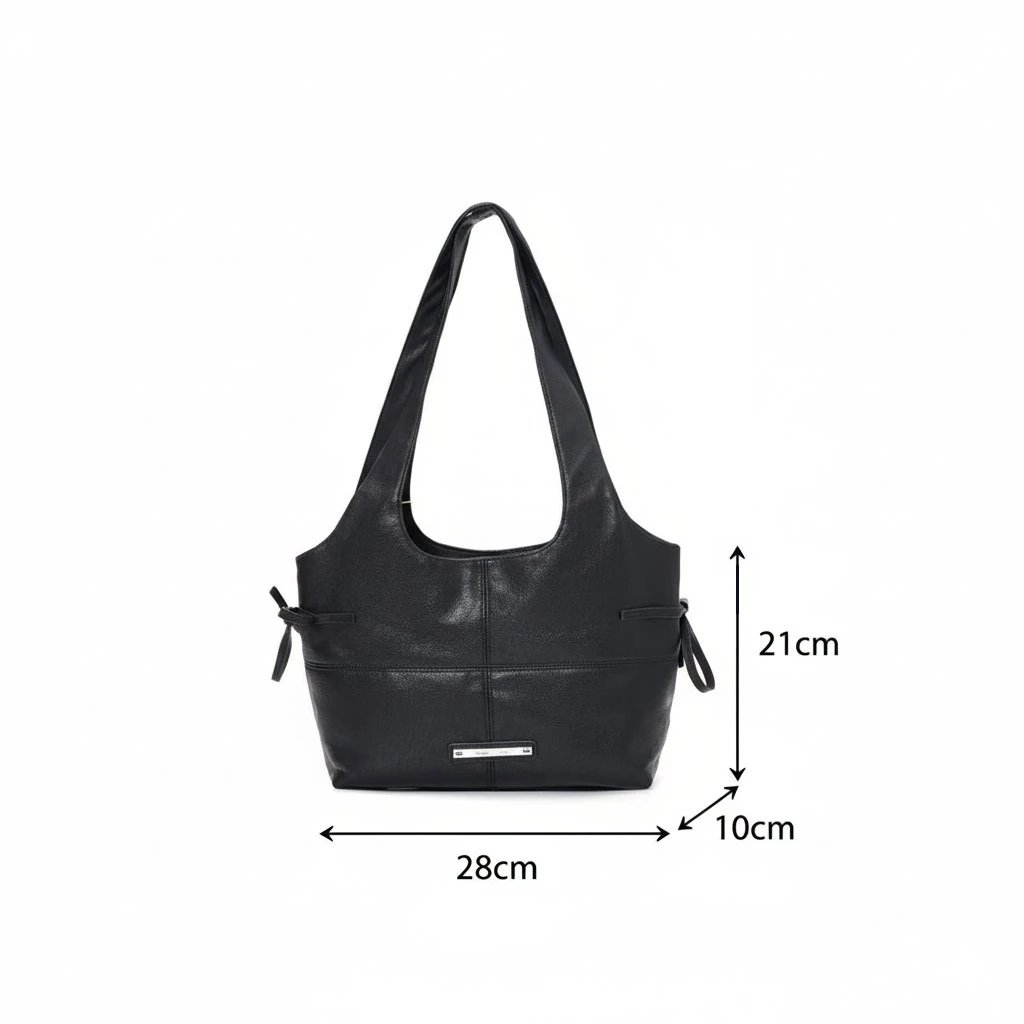 Saint Tears Utility Sling Bag Black Shoulder Bag - 4