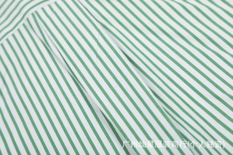 Polo Ralph Lauren Striped Oxford Shirt Green - 10