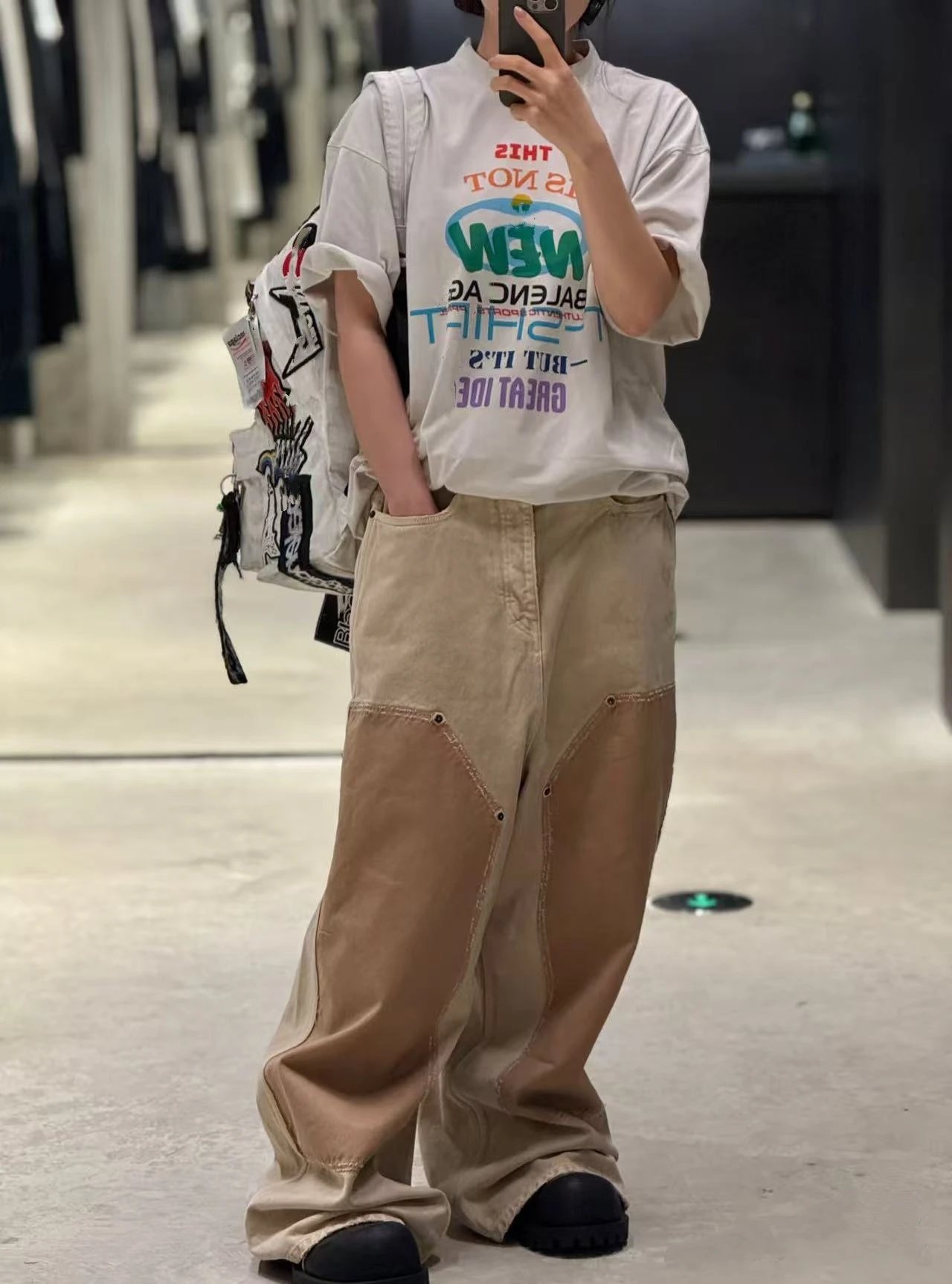 Balenciaga This Is Not New T-Shirt White - 6