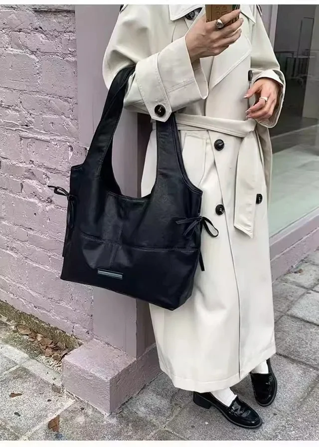 Matin Kim Shoulder Bags Side-Bow Tote product detail image 21