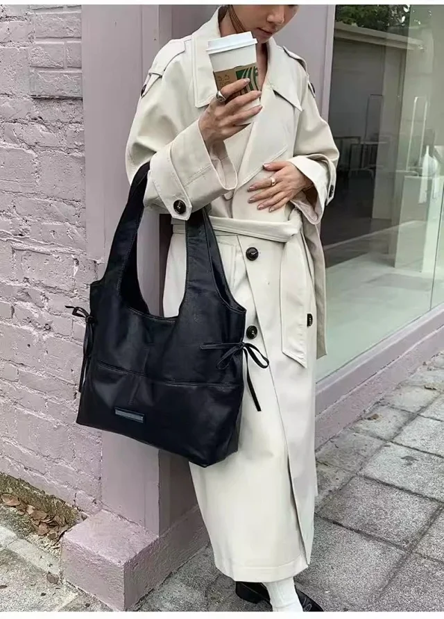 Matin Kim Shoulder Bags Side-Bow Tote product detail image 28