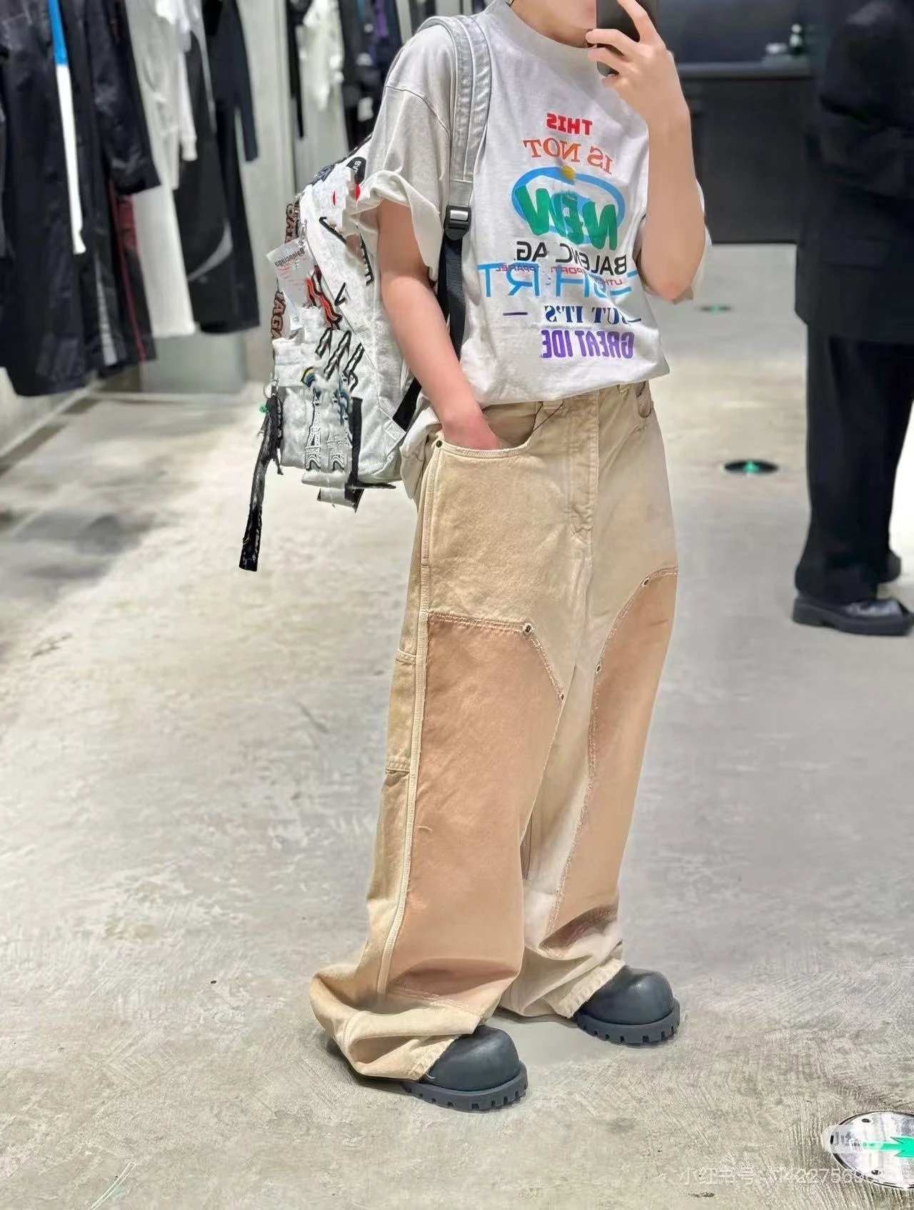 Balenciaga This Is Not New T-Shirt White - 4