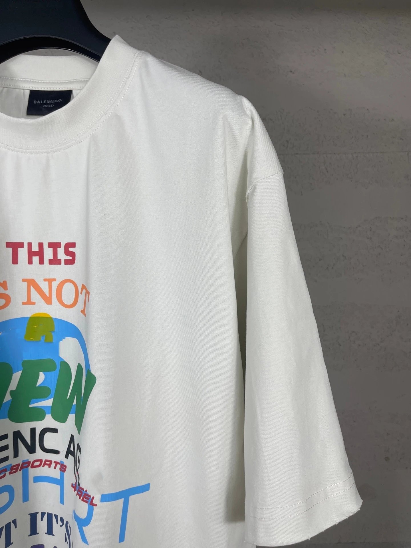 Balenciaga This Is Not New T-Shirt White - 12