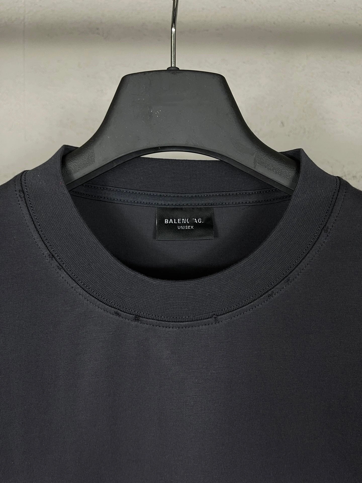 Balenciaga Ciao Bello Graphic T-Shirt Charcoal Gray - 10