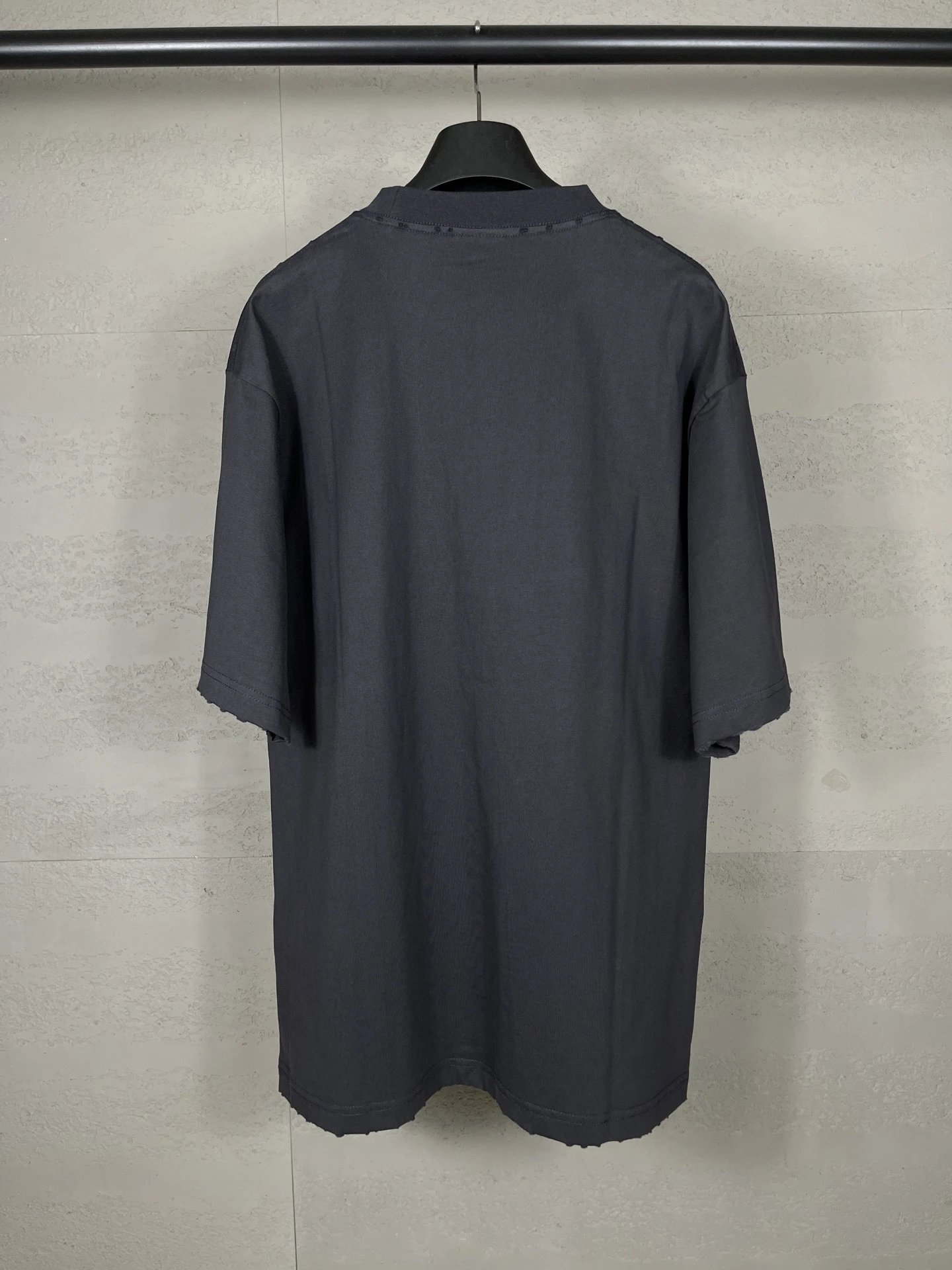 Balenciaga Ciao Bello Graphic T-Shirt Charcoal Gray - 15