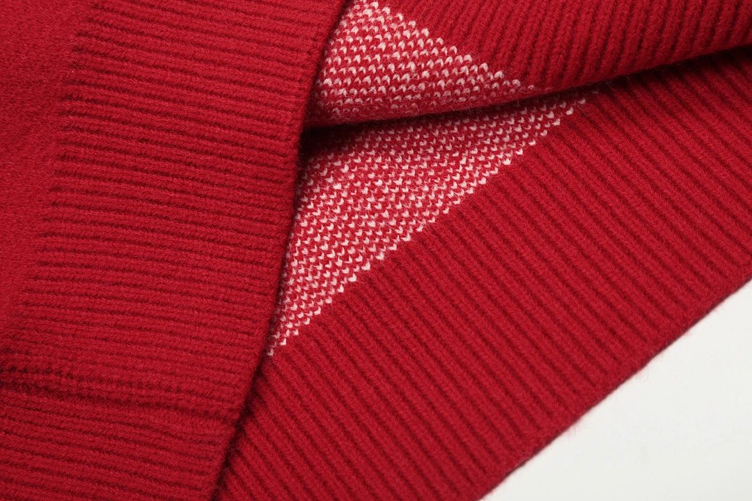Polo Ralph Lauren Horse Motif Red Knit Sweater - 6