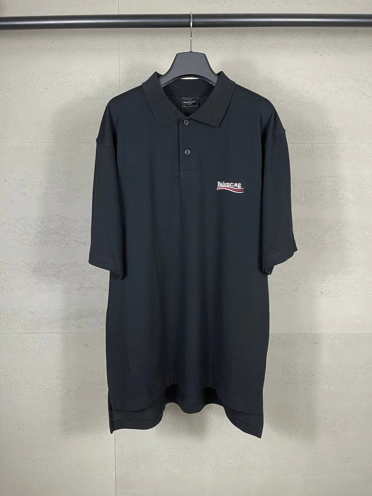 Balenciaga Balenc ag Logo White Polo - 7