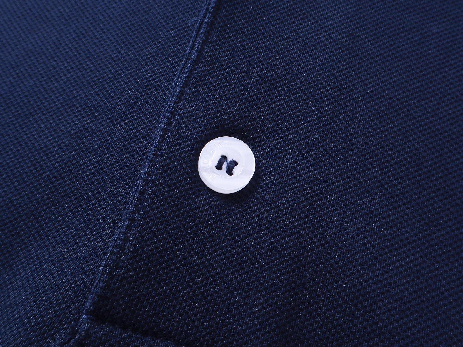 Balenciaga Paris Polo Navy Blue - 11