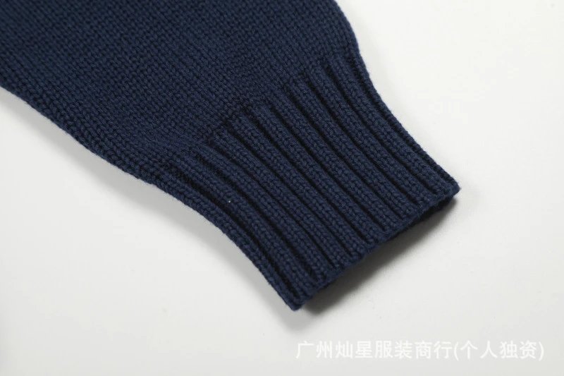 Polo Ralph Lauren Golf Bear Knit Sweater Navy - 11
