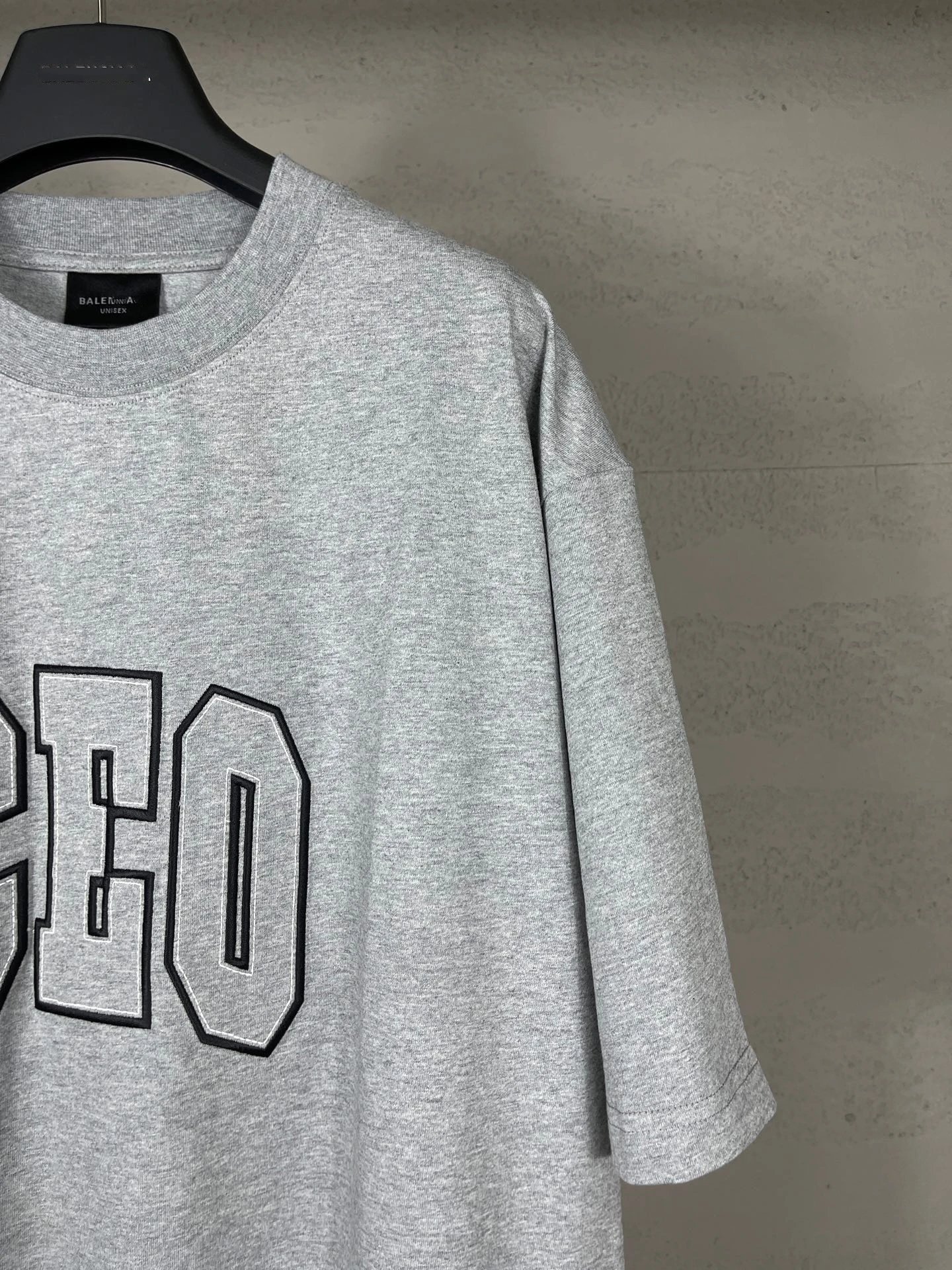 Balenciaga CEO Graphic Print Gray T-Shirt - 12