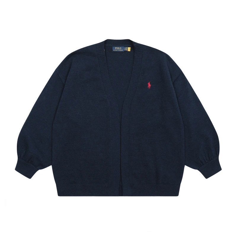 Polo Ralph Lauren Oversized V-Neck Cardigan Light Blue - 26