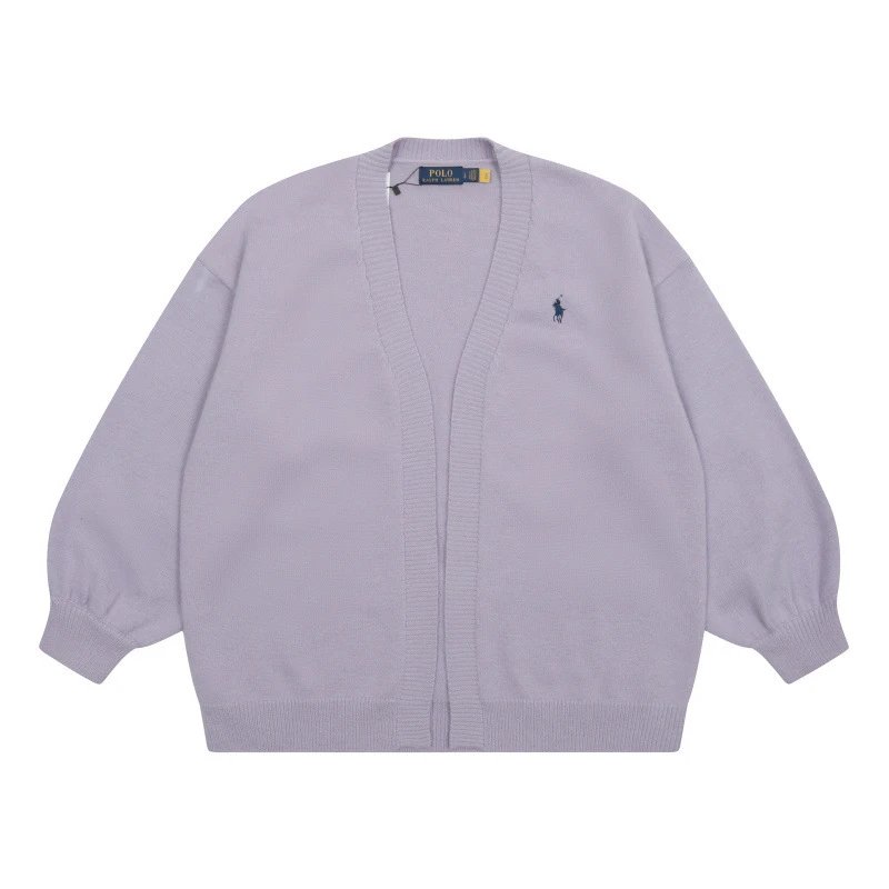 Polo Ralph Lauren Oversized V-Neck Cardigan Light Blue - 30