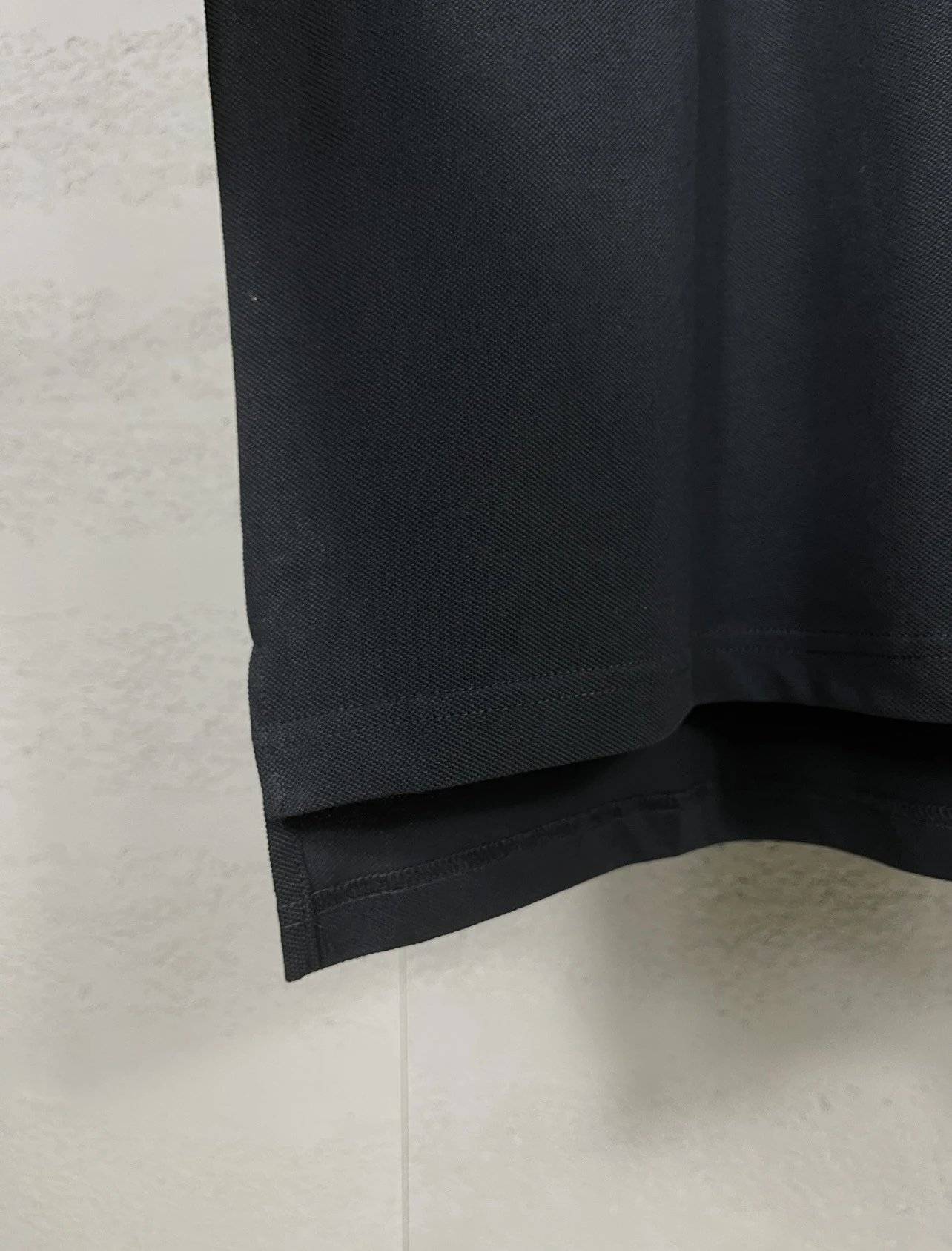 Balenciaga Logo Polo Black Polo - 13