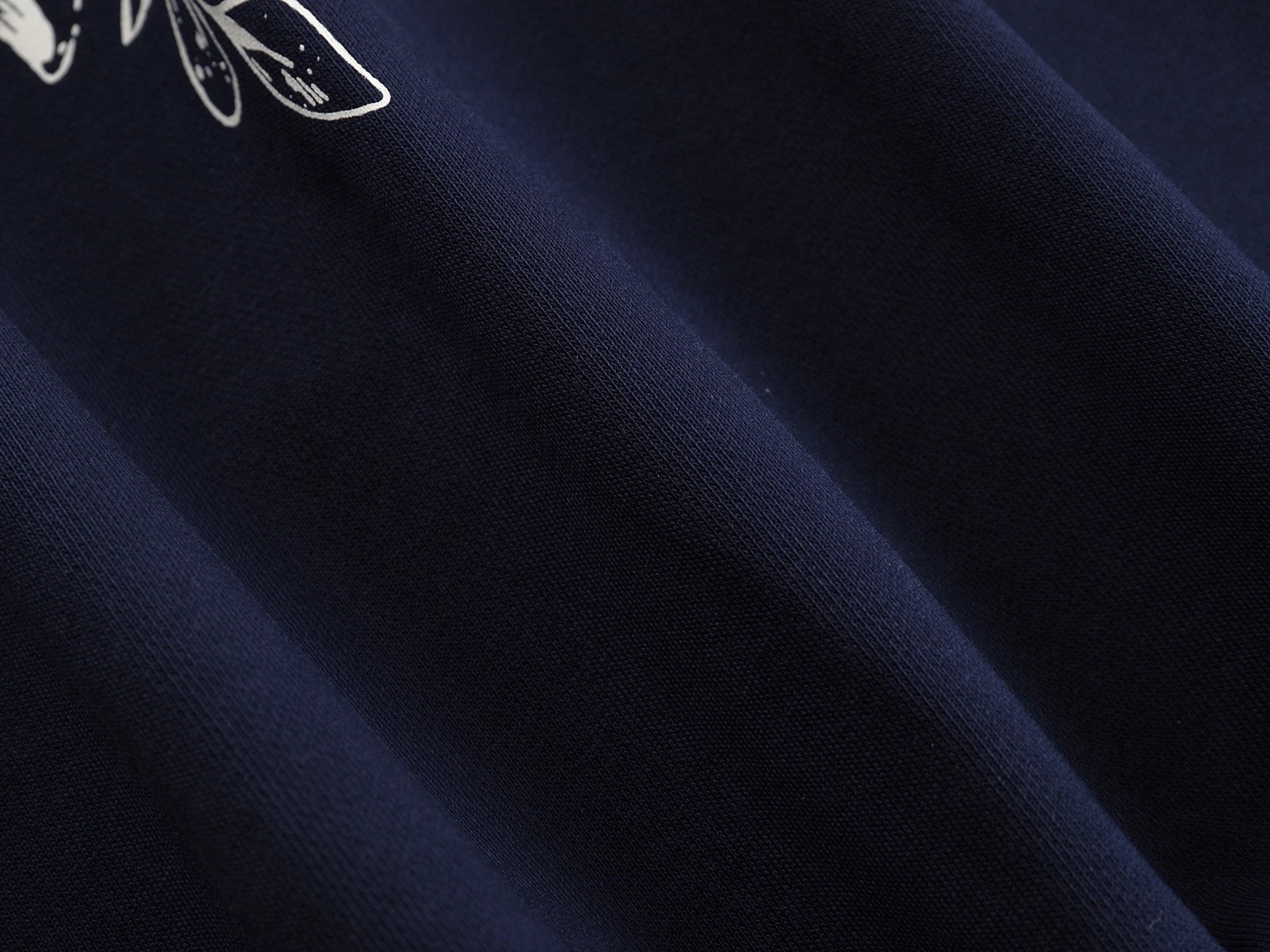 Marithé + François Girbaud Floral Print Navy Hoodie - 10
