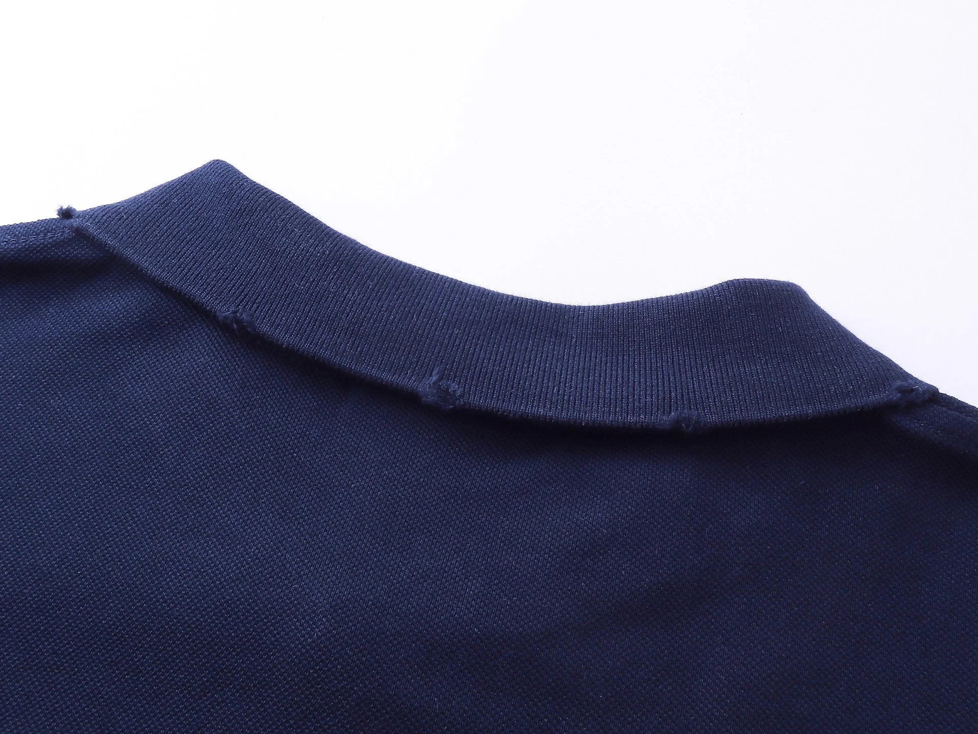 Balenciaga Paris Polo Navy Blue - 13