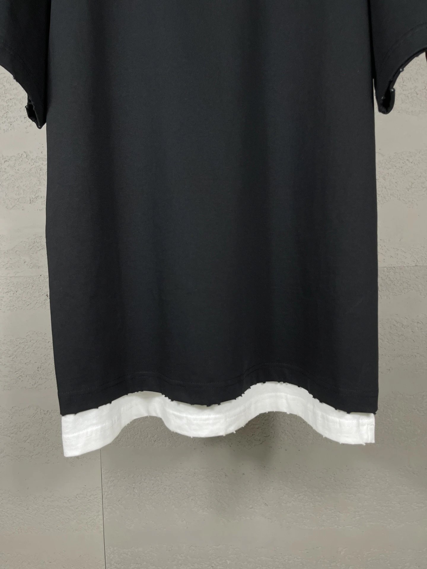 Balenciaga AG Distressed Oversized T-Shirt Black - 9