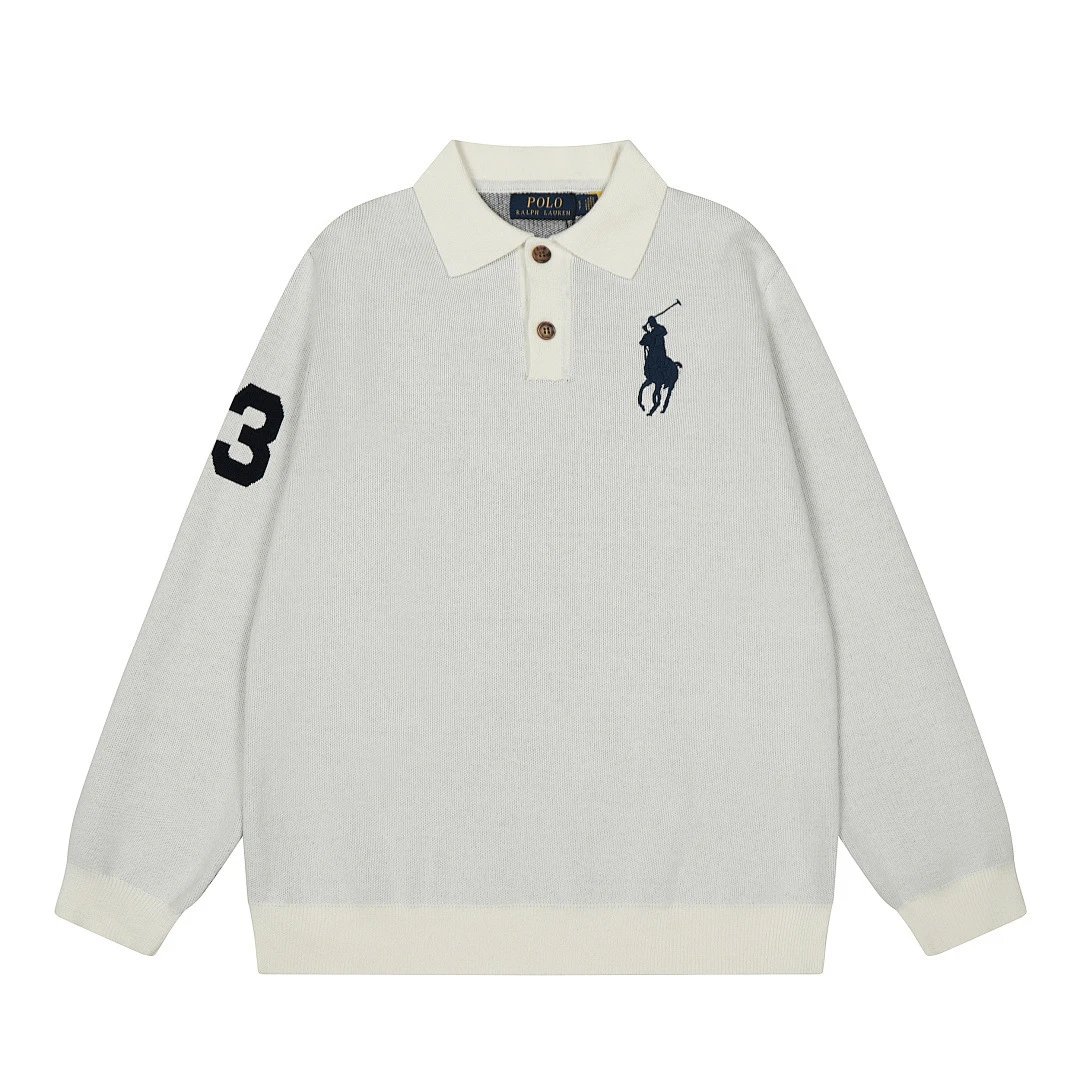 Polo Ralph Lauren Big Pony Knit Polo Navy - 17