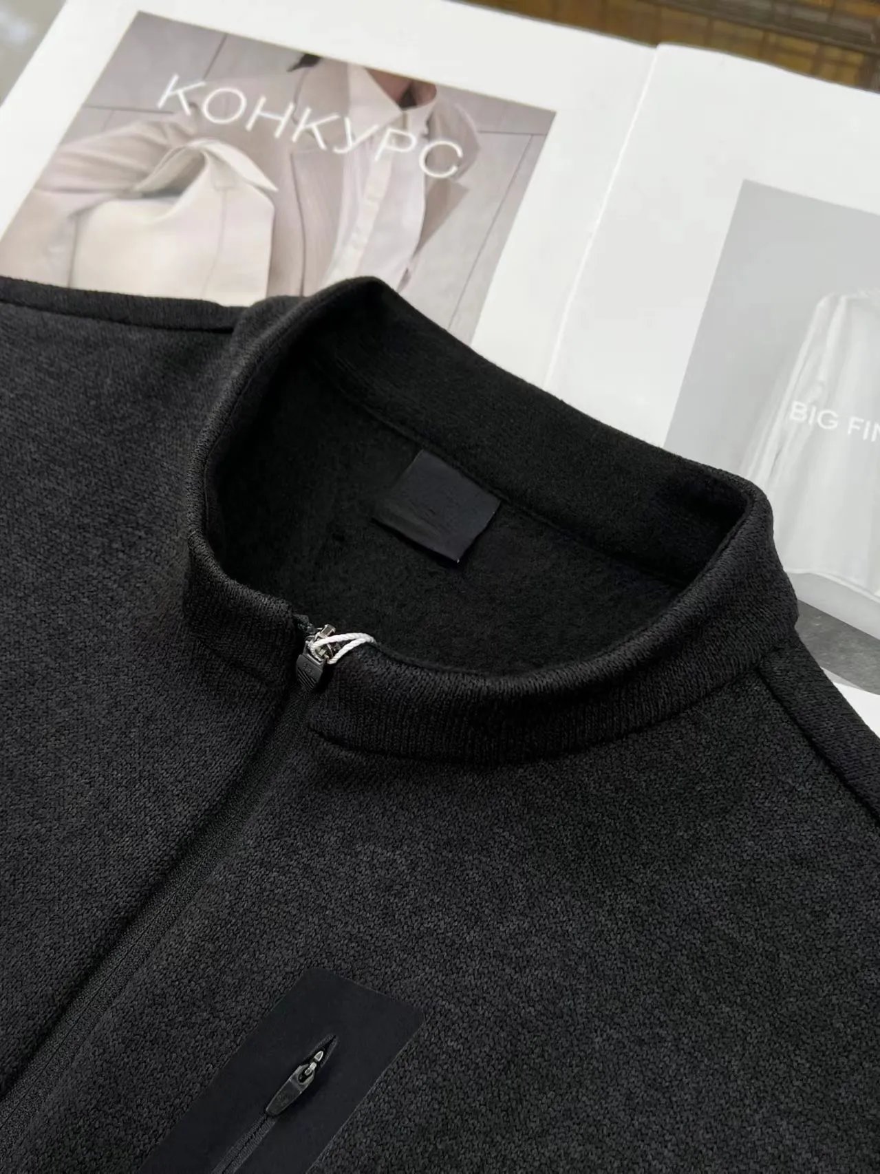 Design Half-Zip Fleece Pullover Black Base-Layer - 2