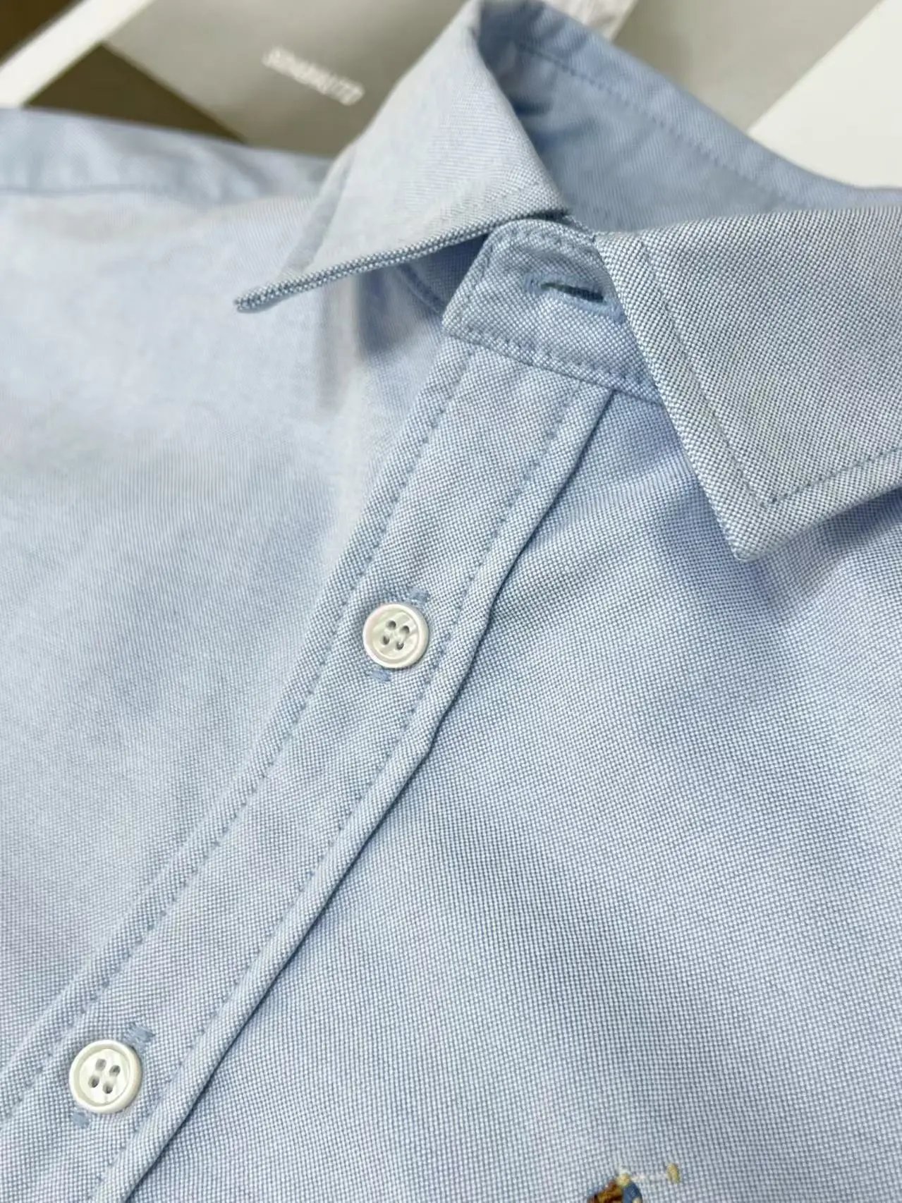 Design Classic Fit Pink Oxford Shirt - 6