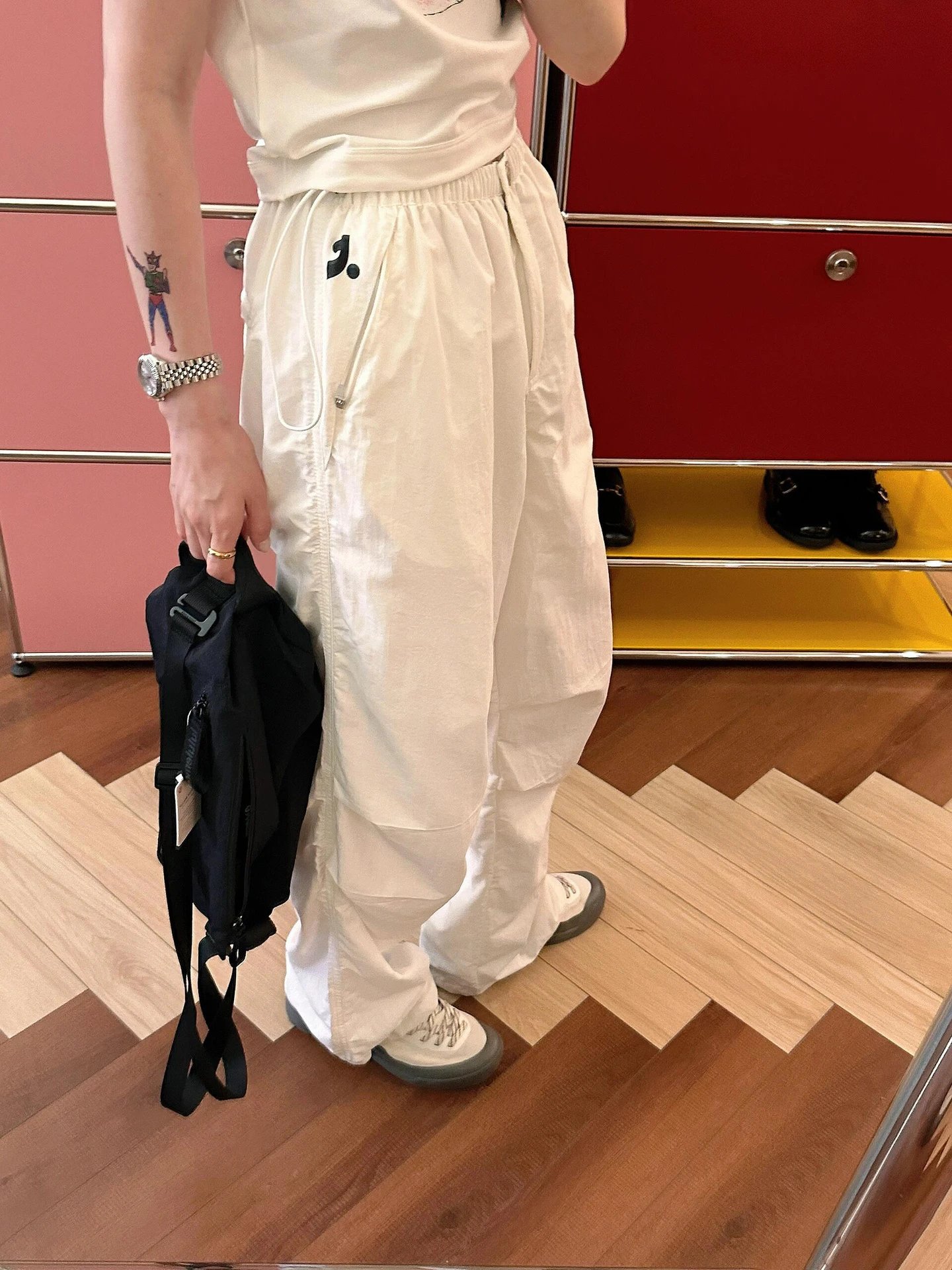 Rest & Recreation Pink Cargo Jogger Pants - 5