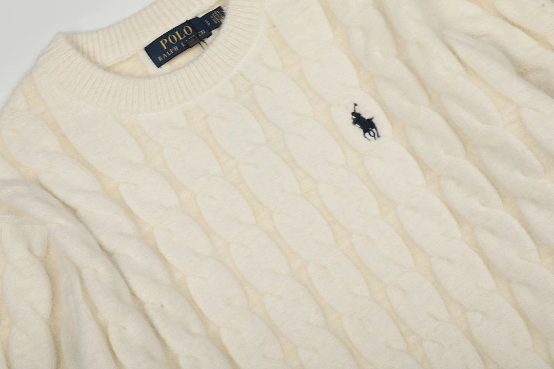 Polo Ralph Lauren Cable Knit Sweater Red - 18