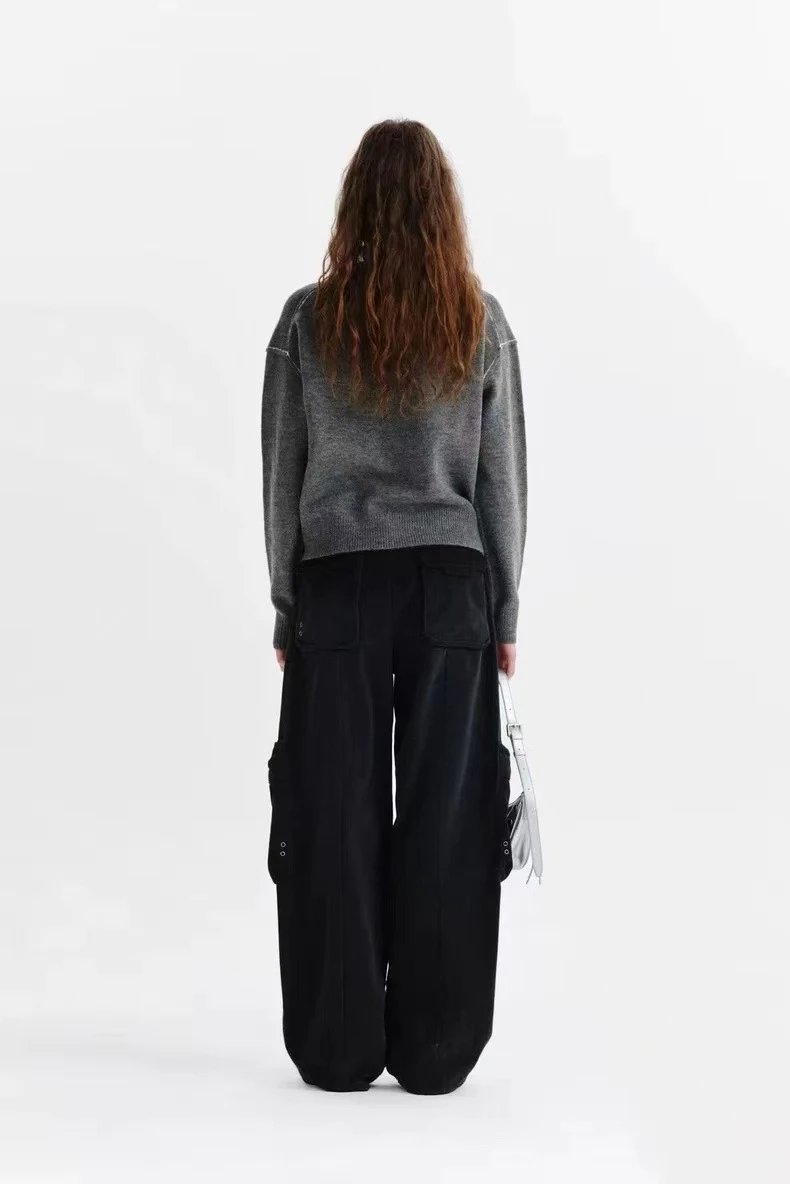Matin Kim Embroidered Cropped Sweater Off-White - 65