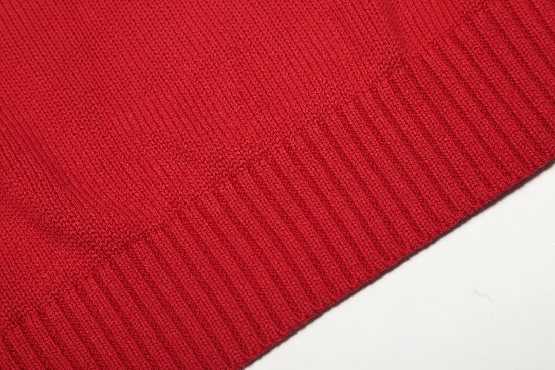 Polo Ralph Lauren Bear Knit Sweater Red - 7