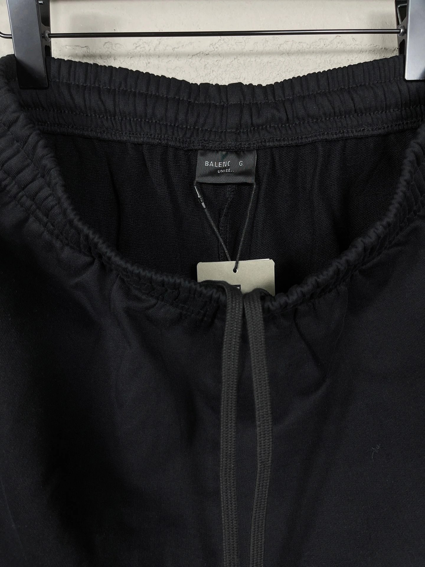 Balenciaga Logo Patch Shorts Black - 11