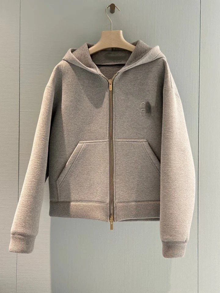 MMY Zip-Up Hoodie Gray - 5