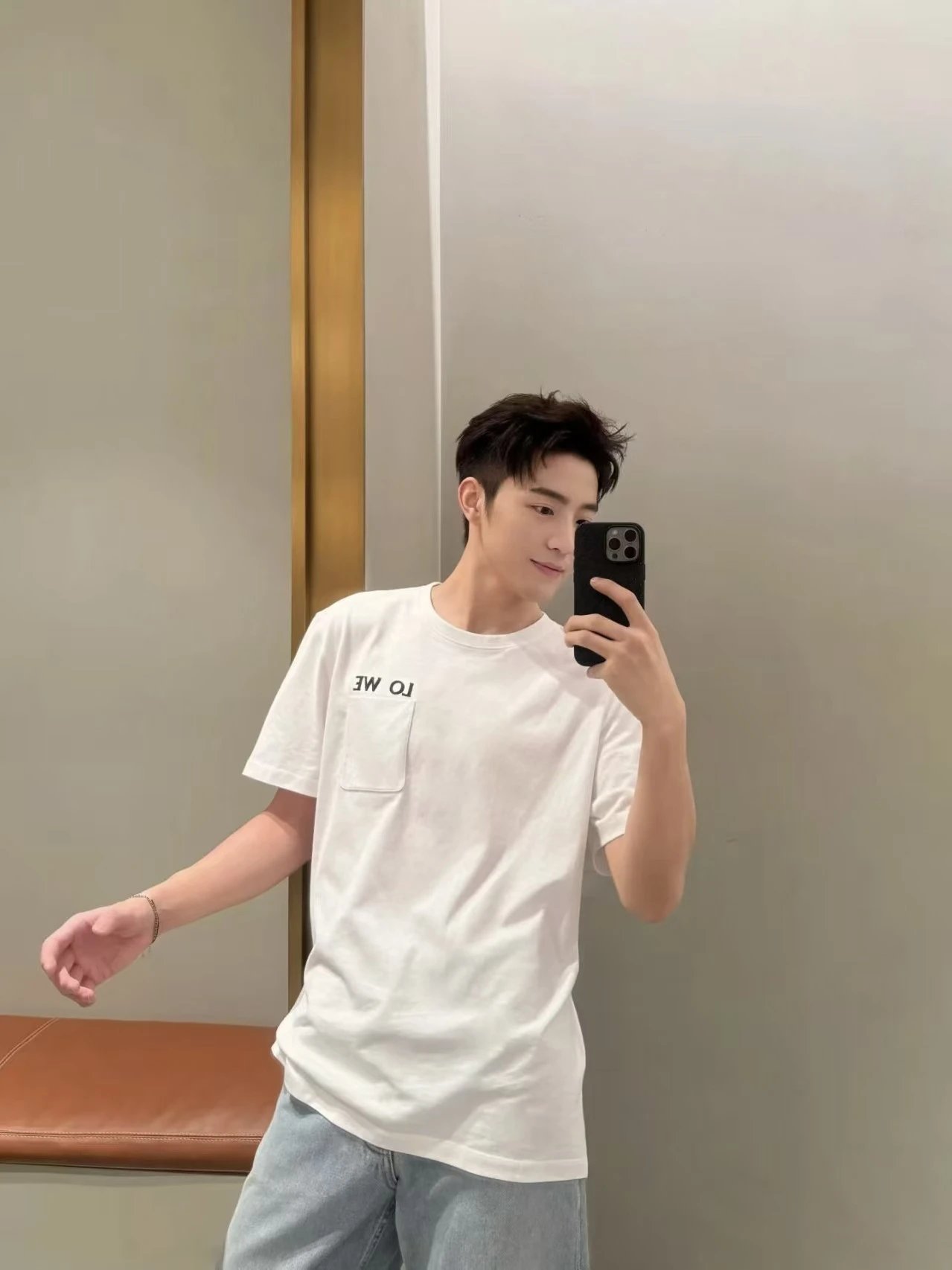 Gallery Dept LO WE Pocket T-Shirt White - 11