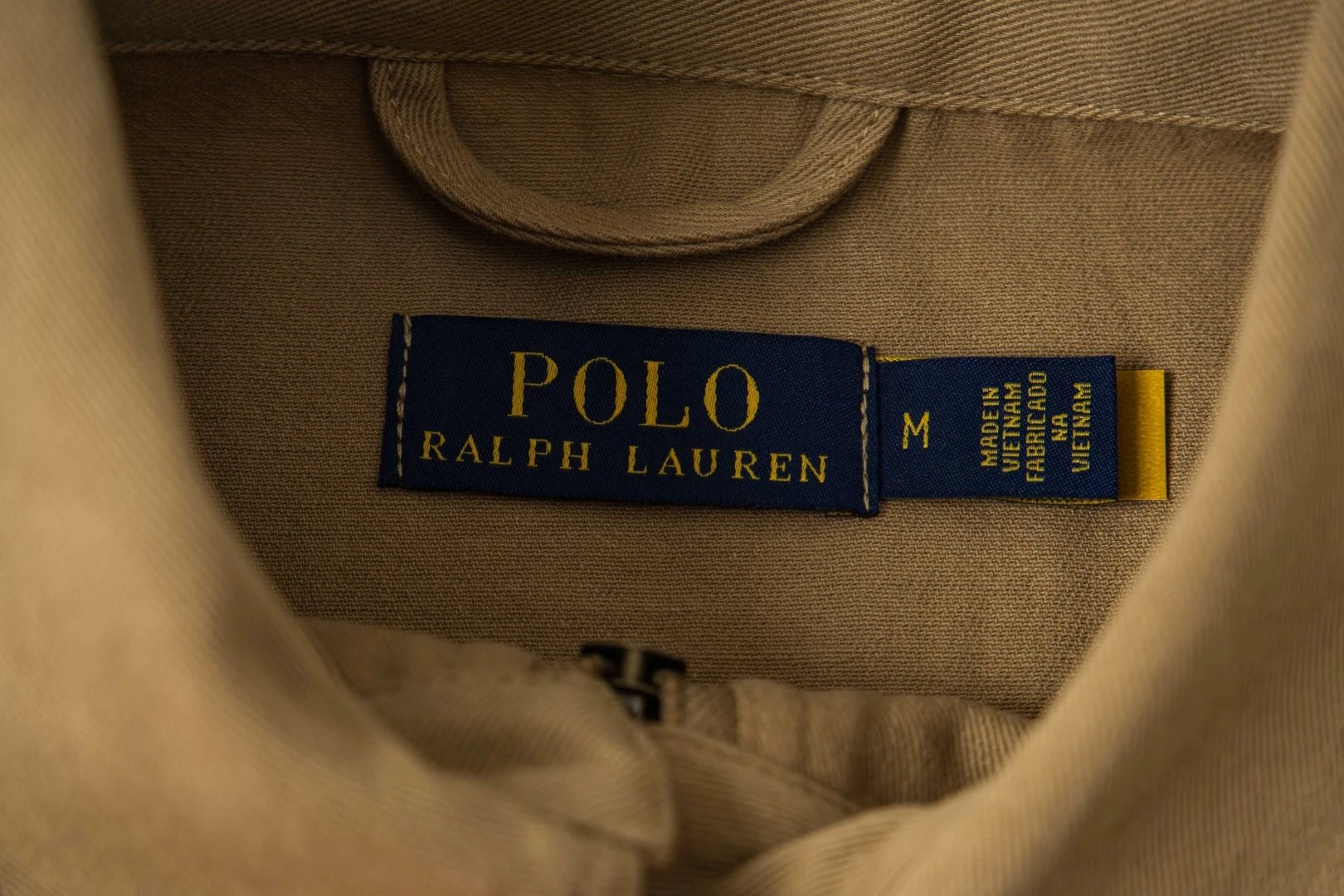 Polo Ralph Lauren Classic Cotton Twill Jacket Army Green - 33