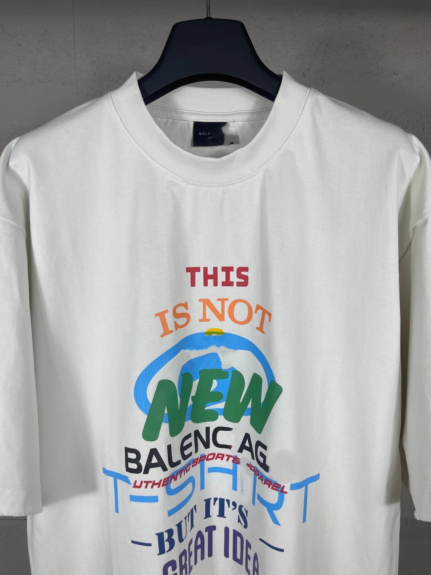 Balenciaga This Is Not New T-Shirt White - 11