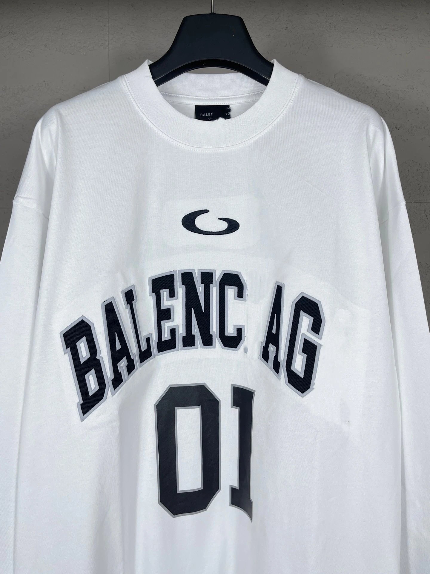 Off-White 01 Number Long Sleeve T-Shirt White - 11