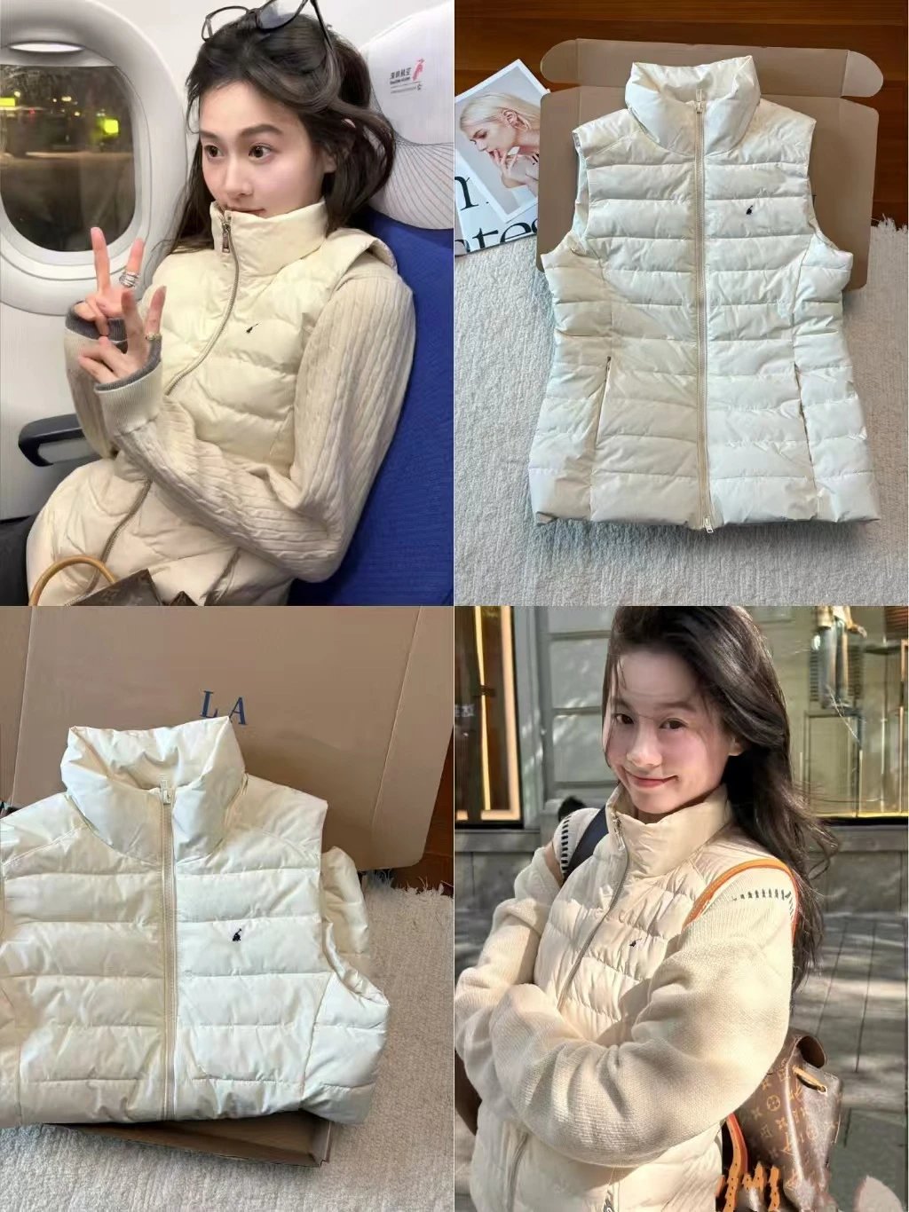 Moncler Down Jacket White Outerwear - 11