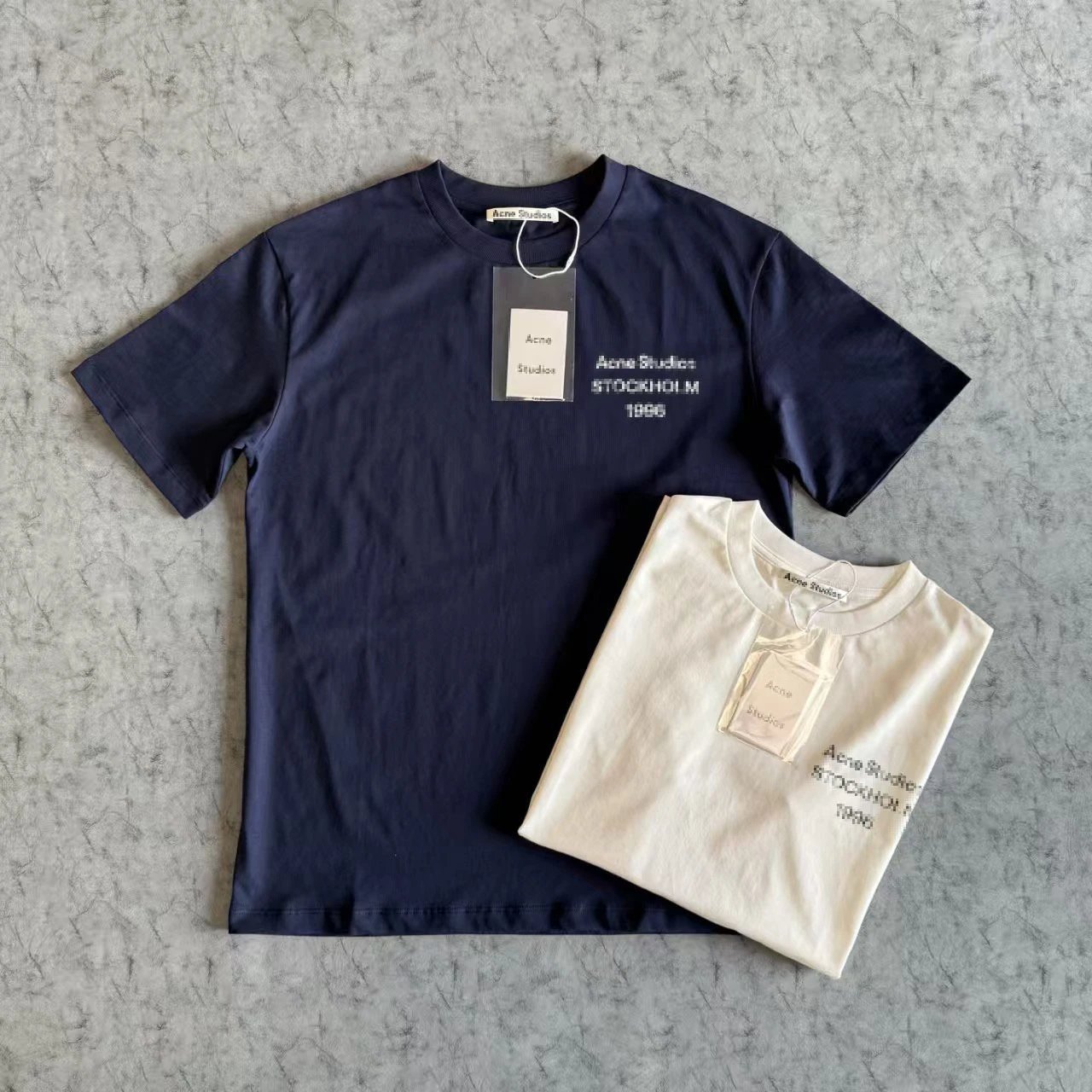 Acne Studios Stockholm 1996 Graphic T-Shirt White - 3