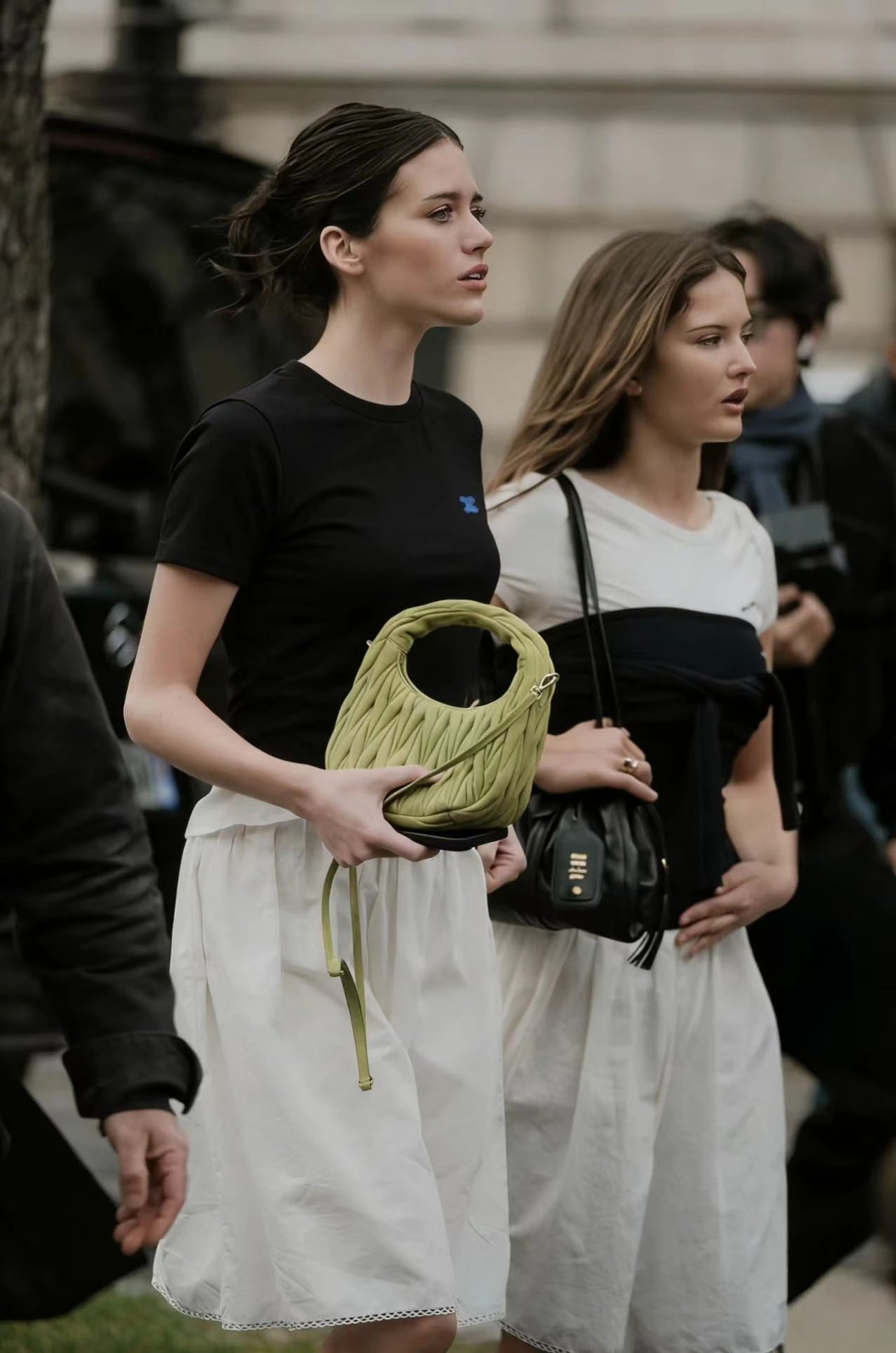 Celine Pixel Logo White T-Shirt - 10
