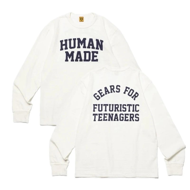 Human Made Tiger Graphic Long-Sleeve T-Shirt Army Green - 5