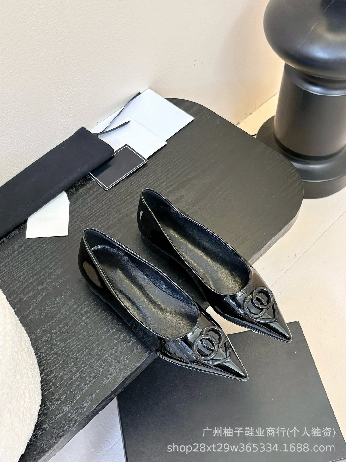 Gucci Horsebit Loafer-Style Slingbacks Black Patent Leather Heels - 15