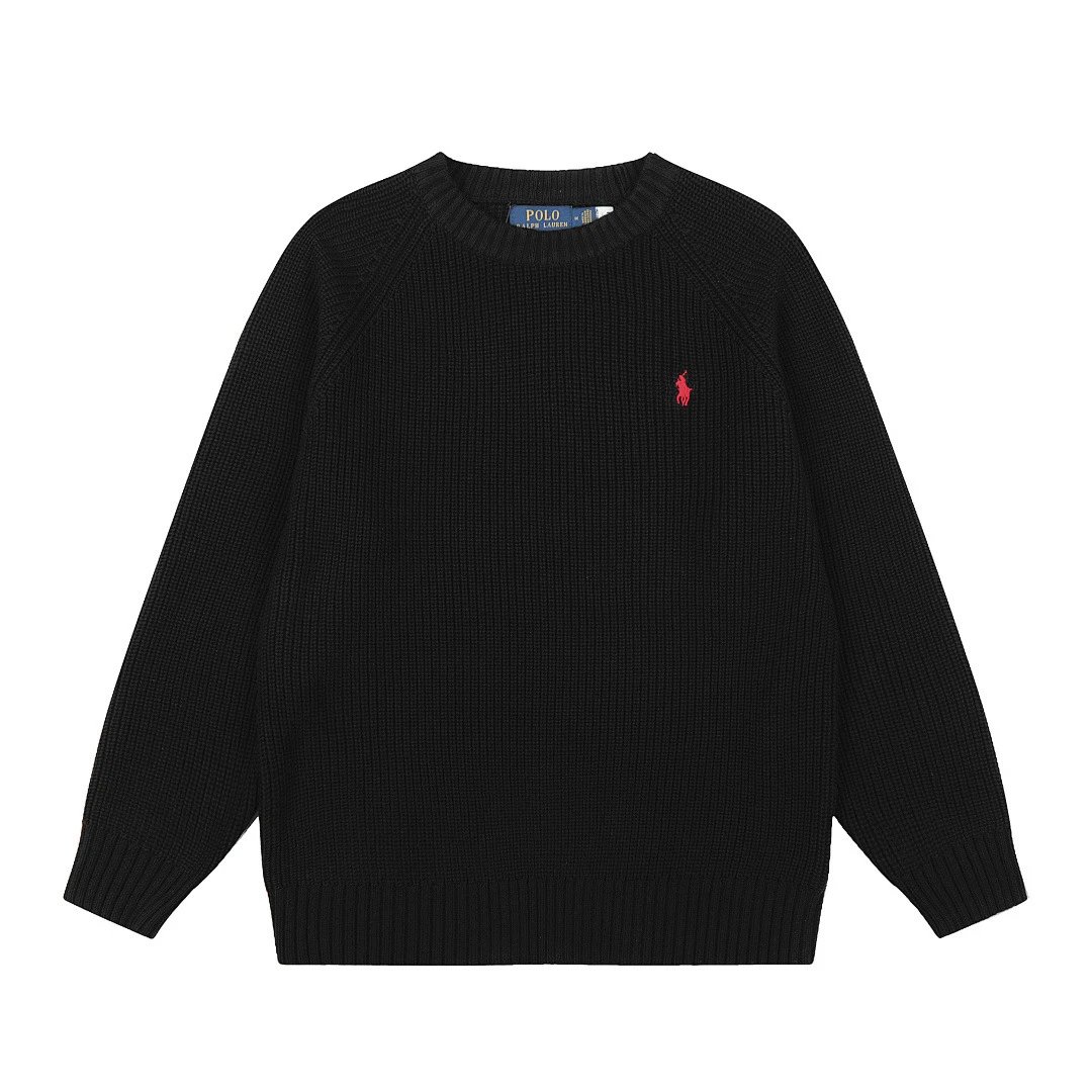 Polo Ralph Lauren Waffle Knit Sweater Burgundy - 28