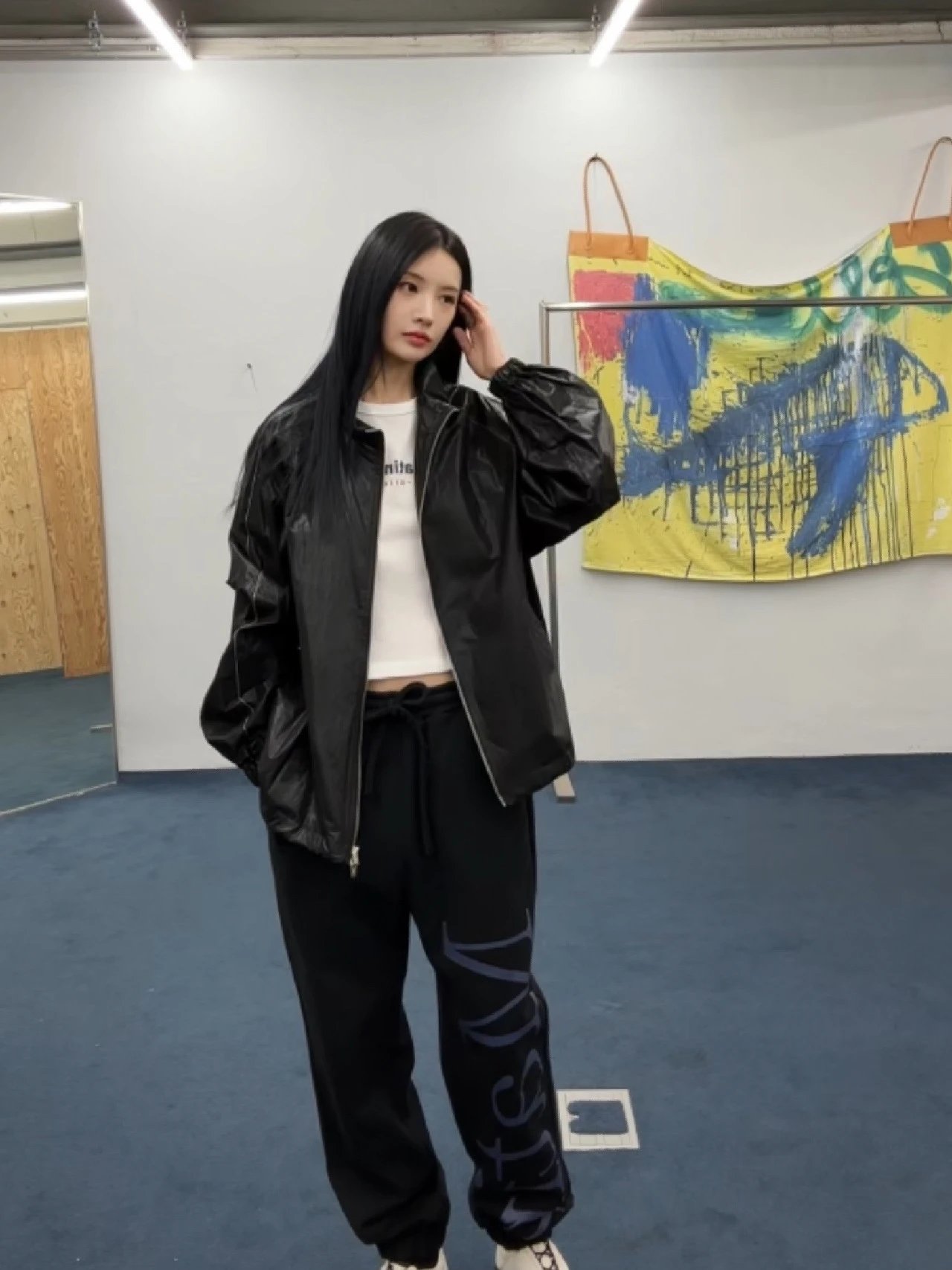 Matin Kim Windbreaker White Outerwear - 25