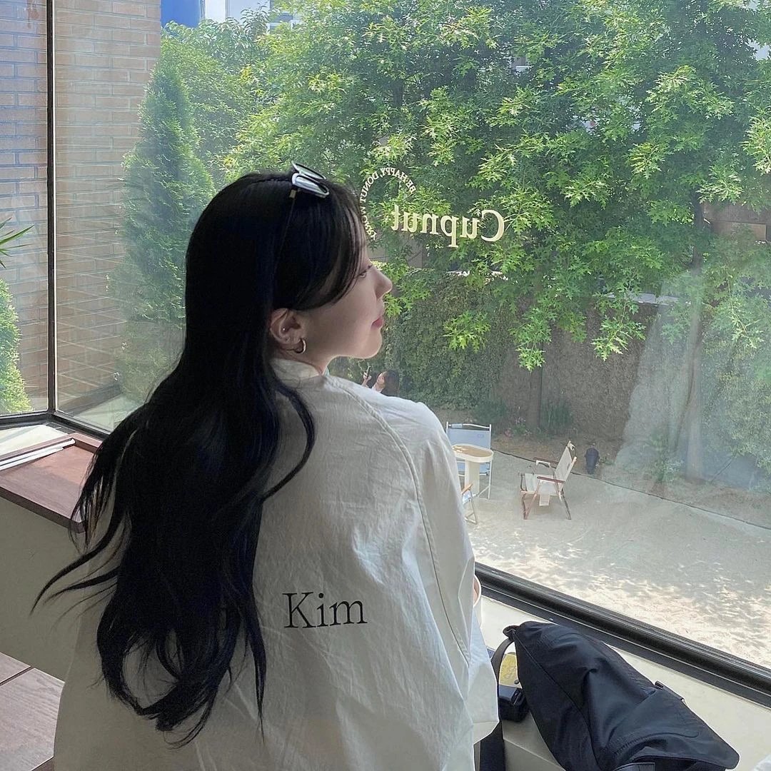 Matin Kim Windbreaker White Outerwear - 26