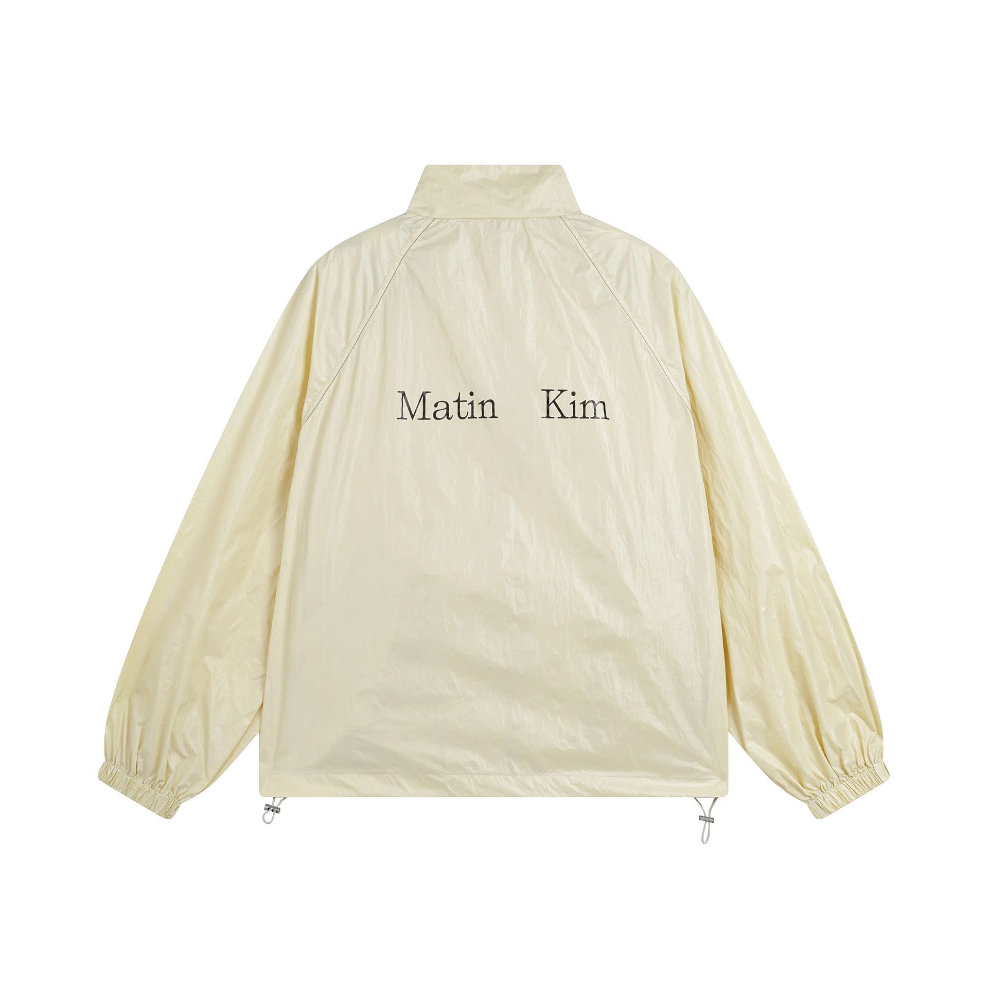 Matin Kim Windbreaker White Outerwear - 8