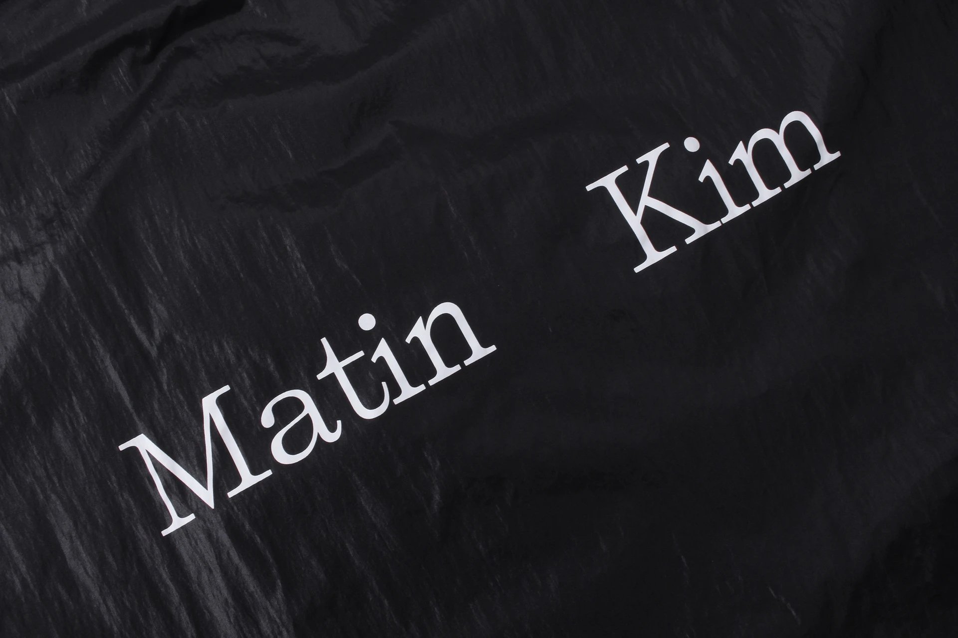 Matin Kim Windbreaker White Outerwear - 18