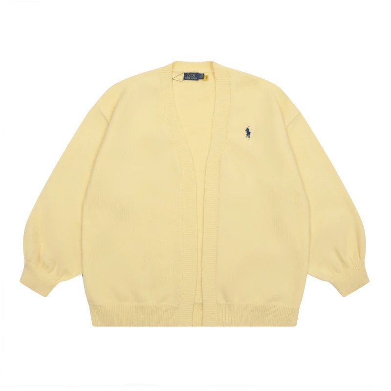 Polo Ralph Lauren Oversized V-Neck Cardigan Light Blue - 19
