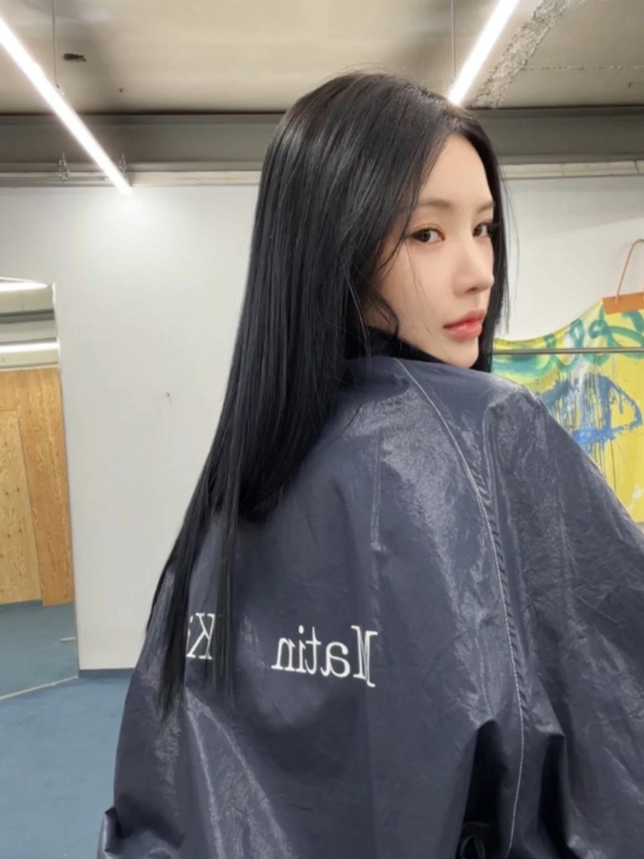 Matin Kim Windbreaker White Outerwear - 22