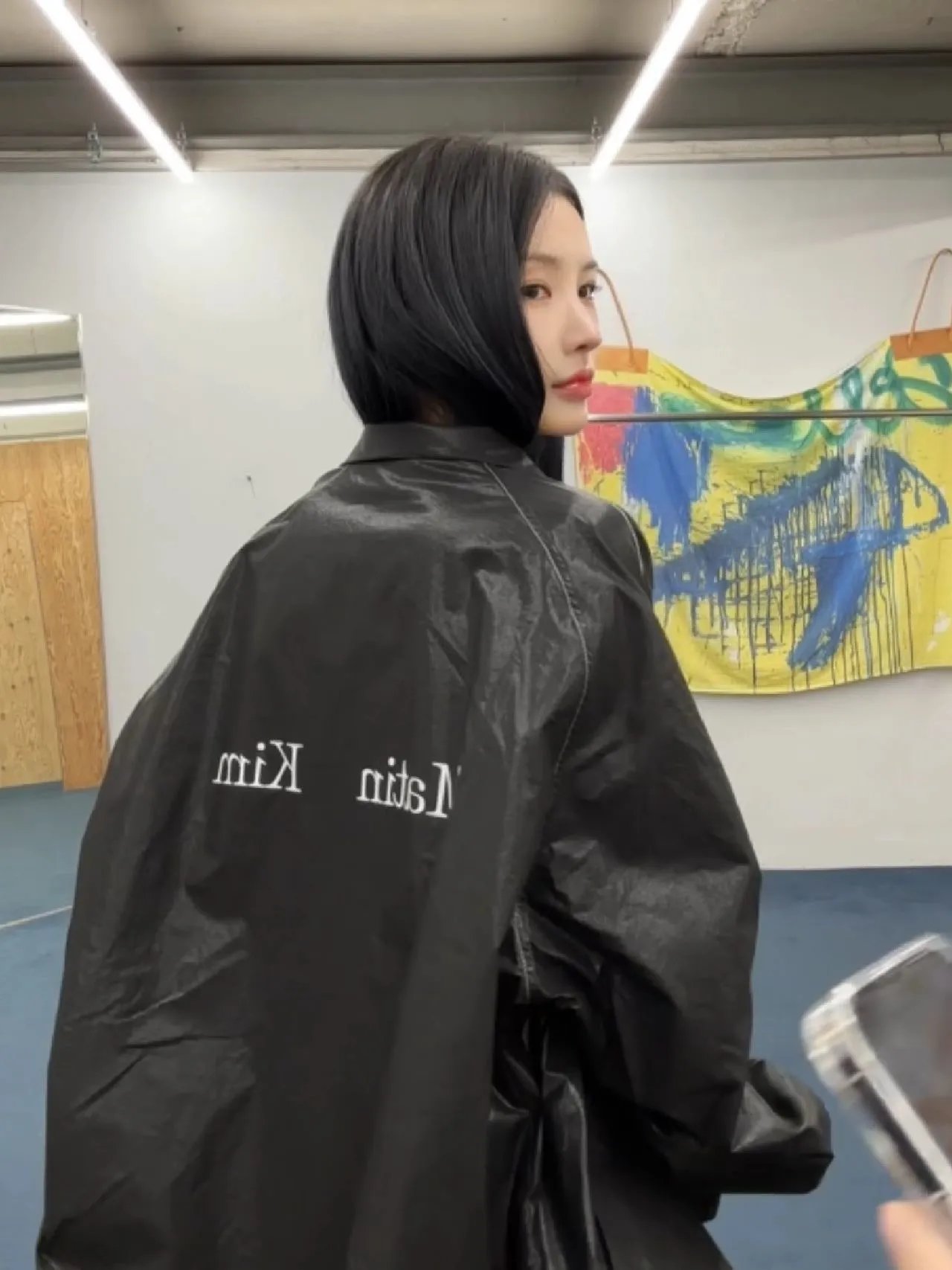 Matin Kim Windbreaker White Outerwear - 24