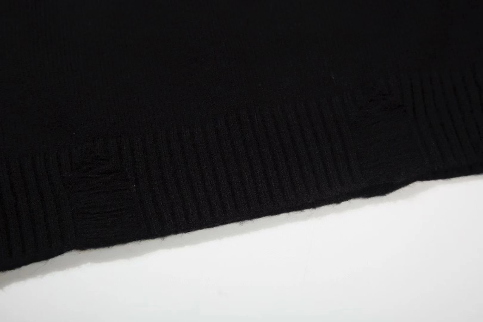 Matin Kim Logo Knit Hoodie Gray - 18