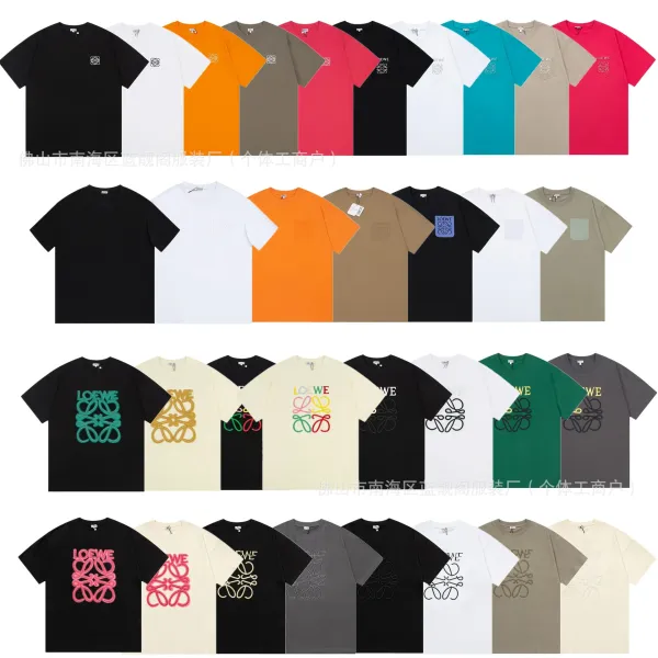 Loewe Anagram Logo T-Shirt Collection Multicolor T-Shirt - 1