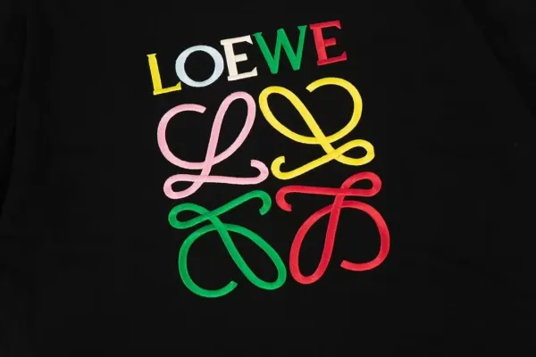 Loewe Anagram Logo T-Shirt Collection Multicolor T-Shirt - 17